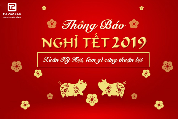 Phương Linh Thông báo lịch nghỉ tết dương lịch 2019 và lời chúc đến Qúy Khách Hàng