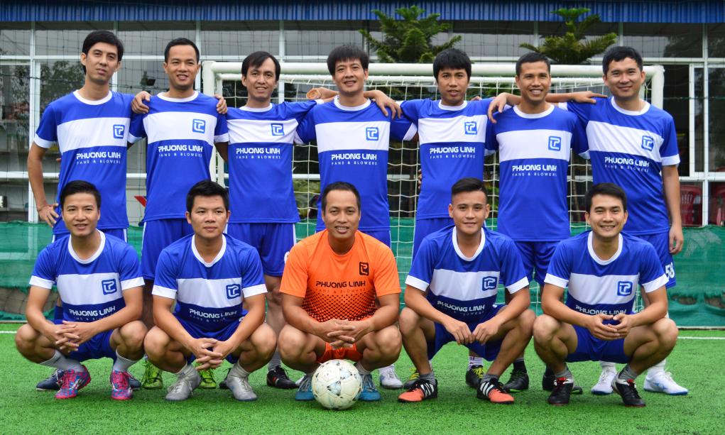 Đội hình ra sân của đội bóng Phương Linh